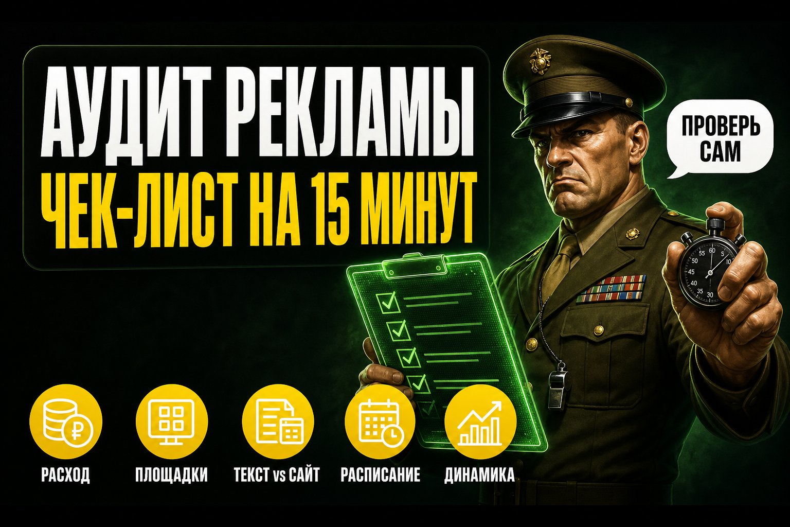 Как проверить рекламную кампанию за 15 минут, не разбираясь в Директе