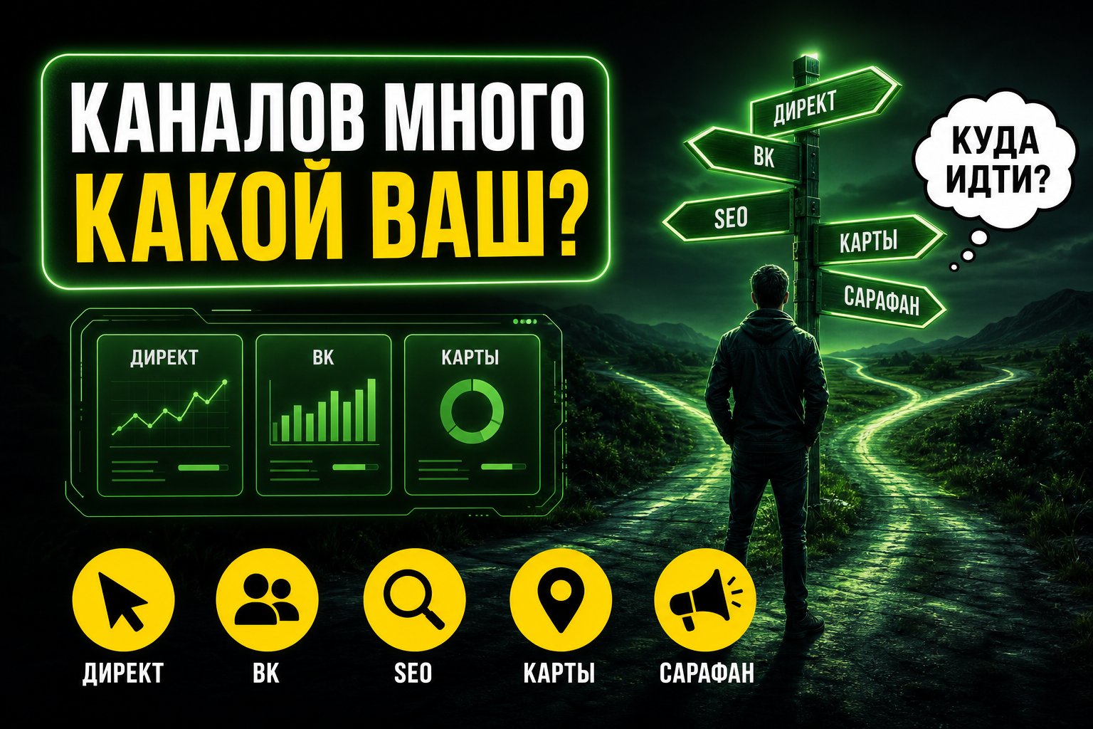 Каналы привлечения клиентов: какие бывают и как выбрать свои